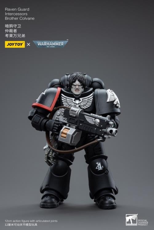 Warhammer 40K Raven Guard Intercessors Brother Colvane 1/18 Scale Figure