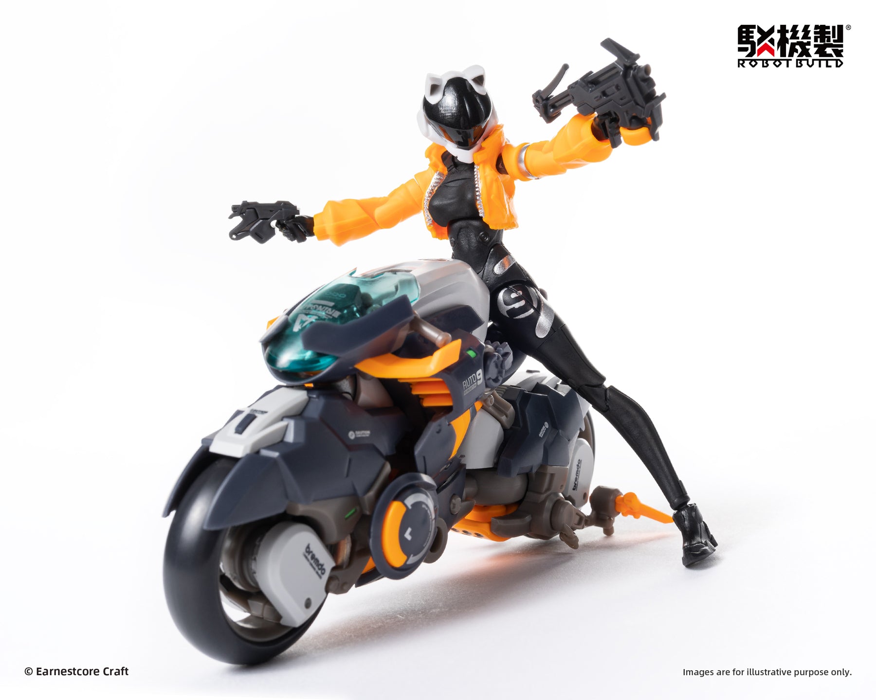 Robot Build RB-14 Denki No. 9 AutoNine Figure