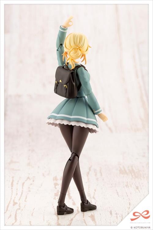 Sousai Shojo Teien St. Iris Girls' High School Winter Clothes Ritsuka Saeki 1/10 Scale Model Kit