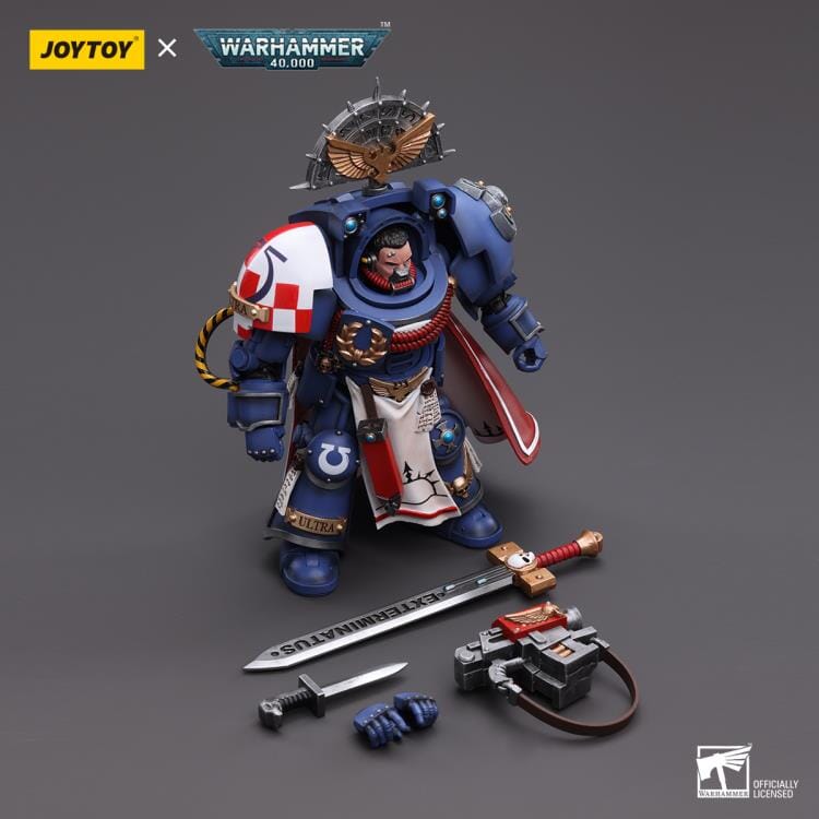 Warhammer 40K Ultramarines Terminator Captain 1/18 Scale Figure