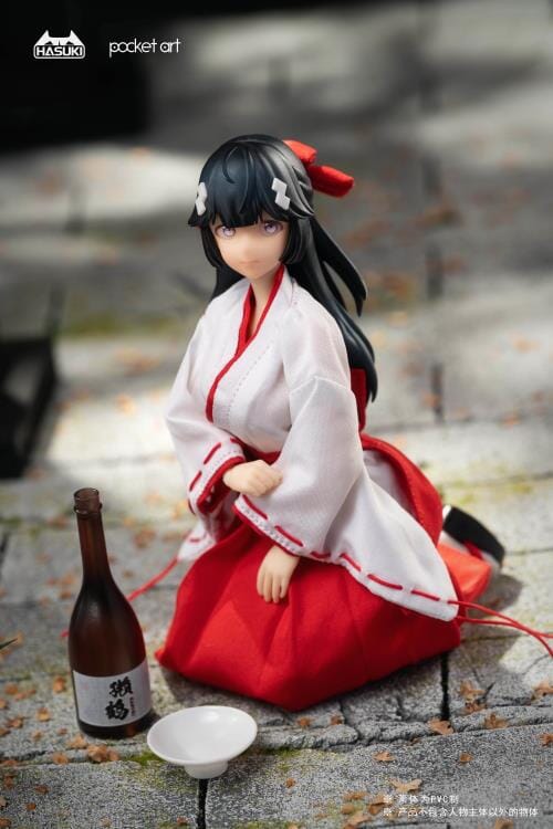 Pocket Art Series Exorcism Shrine Maiden Tsubaki 1/12 Scale Figure