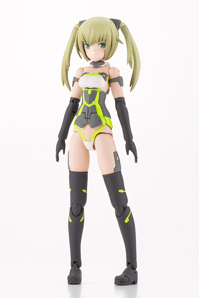 Frame Arms Girl x Maruttoys Innocentia (Racer Ver.) and Noseru (Racing Specs Ver.) Model Kit