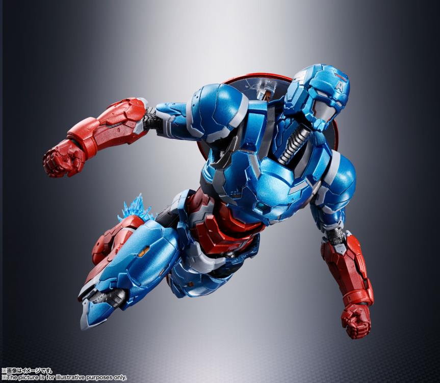 Tech-On Avengers S.H.Figuarts Tech-On Captain America