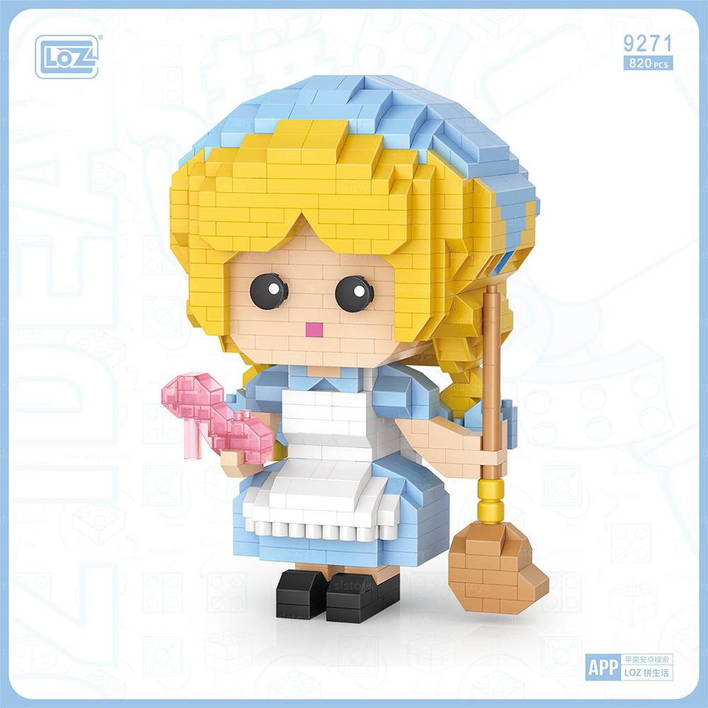 LOZ IDEAS Mini Block 9271 Cinderella Building Set