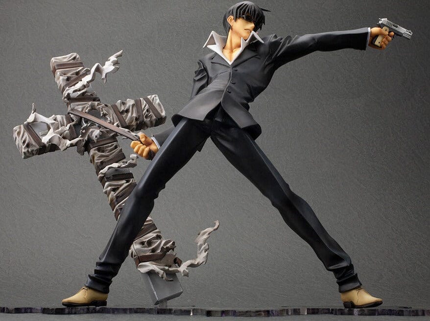 Trigun Badlands Rumble ArtFX J Nicholas D. Wolfwood (Renewal Package Ver.) 1/8 Scale Figure (Reissue)