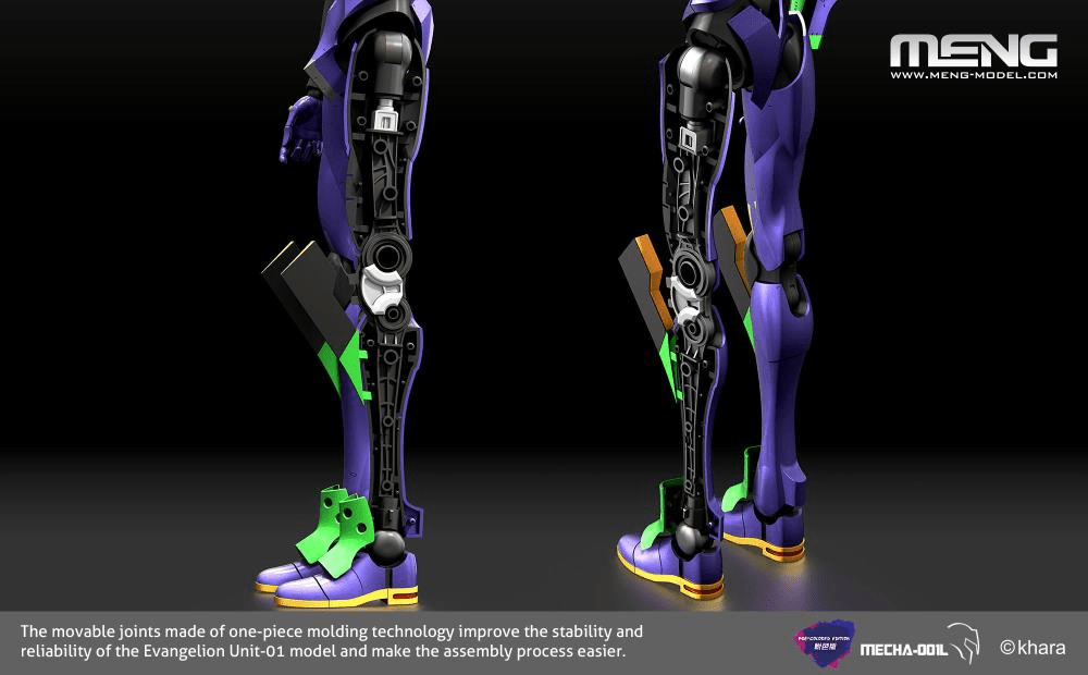 Rebuild of Evangelion EVA Unit-01 Model Kit