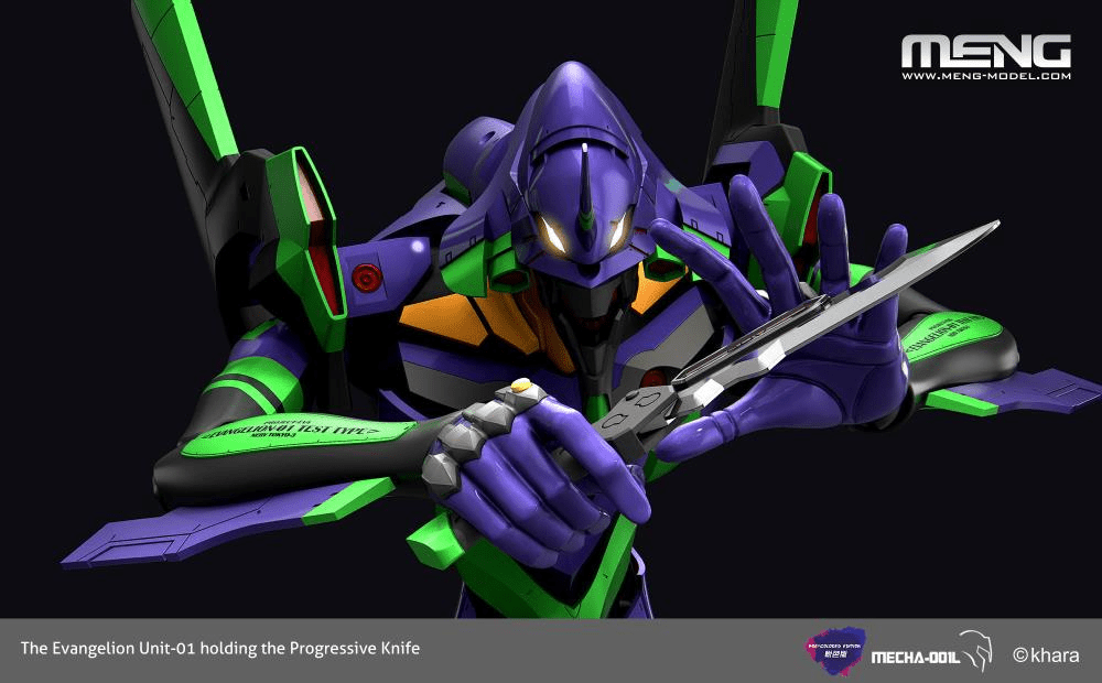 Rebuild of Evangelion EVA Unit-01 Model Kit