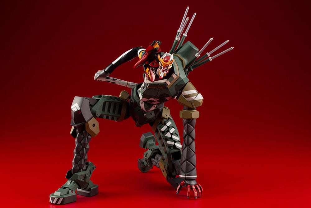 Rebuild of Evangelion Production Model-New 02α (JA-02 Body Assembly Cannibalized) 1/400 Scale Model Kit