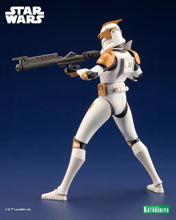 Star Wars The Clone Wars ArtFX+ Commander Cody Statue