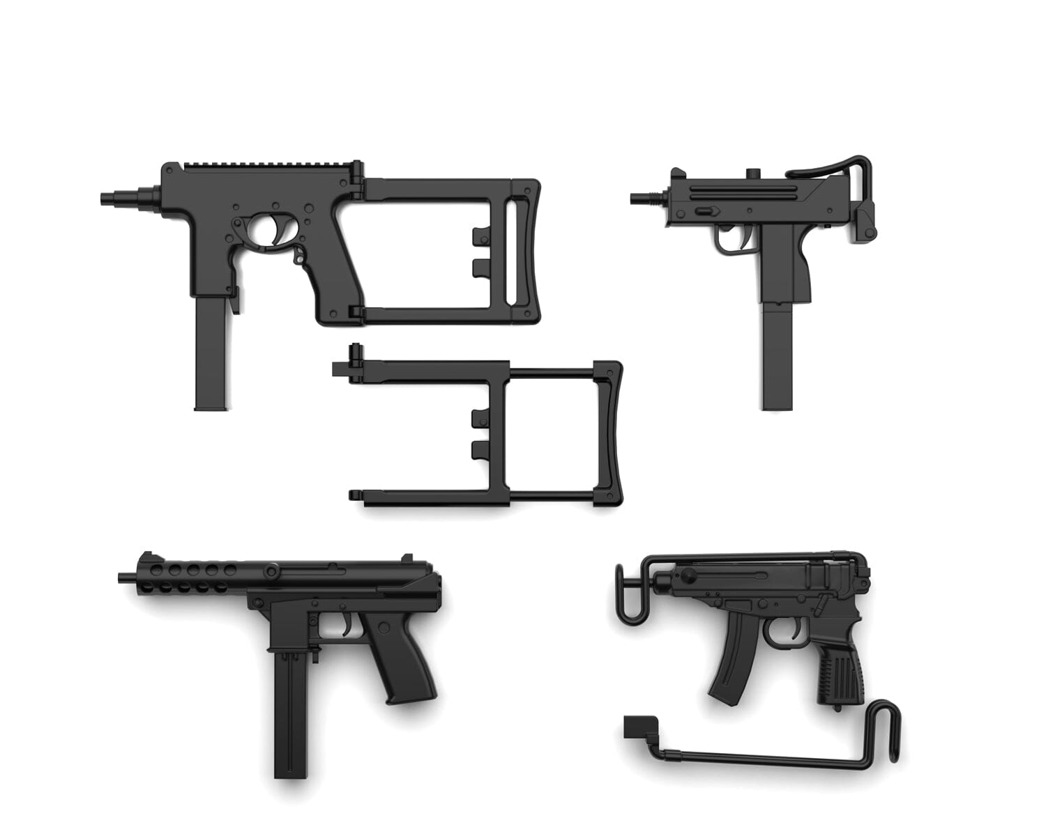 TomyTec Little Armory 1/12 LA058 Compact Submachine Gun