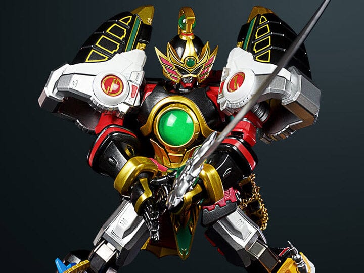 Mighty Morphin Power Rangers Metal Power Thunder Megazord Figure