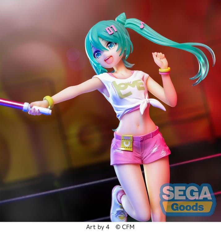 Vocaloid Luminasta Hatsune Miku (Live Cheering) Figure