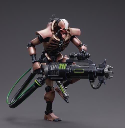 Warhammer 40K Necrons Szarekhan Dynasty Immortal with Tesla Carbine 1/18 Scale Figure Set