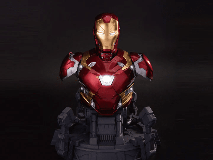 Captain America: Civil War Iron Man Mark 46 Bust Model Kit