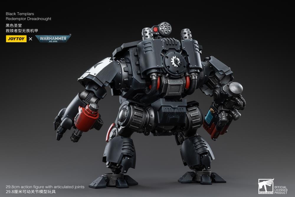 Warhammer 40K Black Templars Redemptor Dreadnought 1/18 Scale Figure