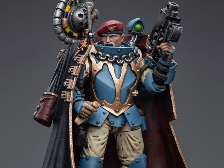 Warhammer 40k Astra Militarum Tempestus Scions Command Squad 55th Kappic Eagles Tempestor Prime 1/18 Scale Figure