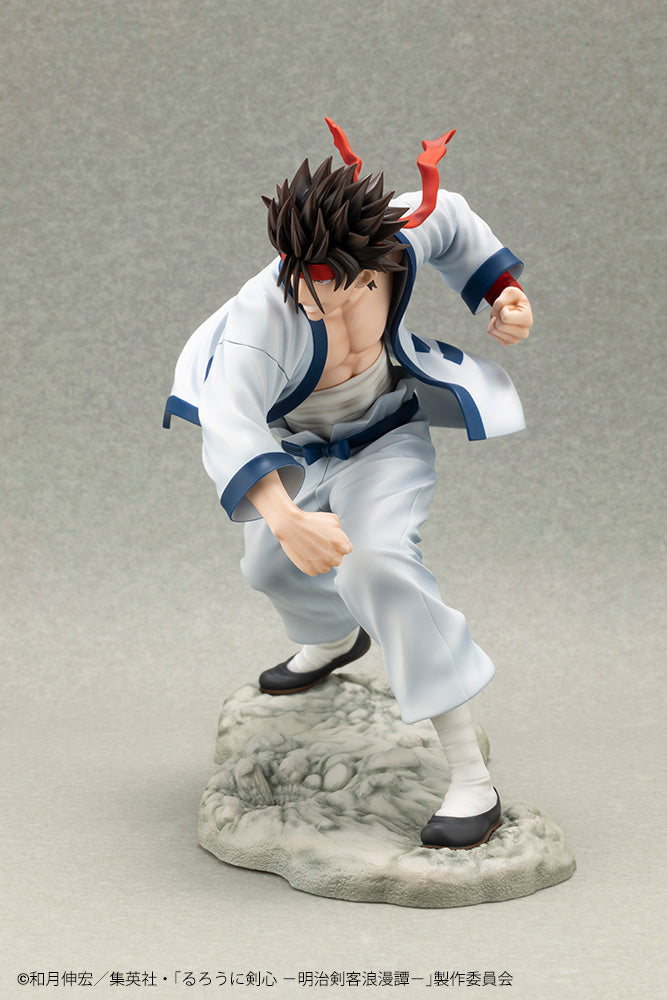 Rurouni Kenshin Meiji Swordsman Romantic Story ArtFX J Sanosuke Sagara 1/8 Scale Figure