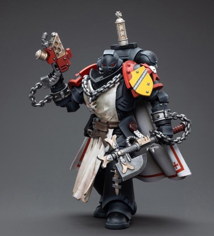 Warhammer 40K Black Templars Primaris Sword Brethren Granbertus 1/18 Scale Figure