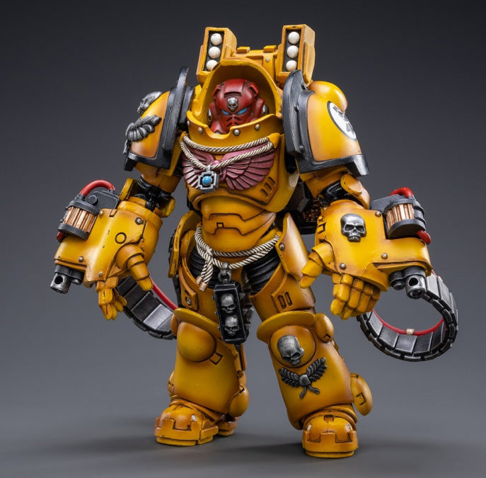 Warhammer 40K Imperial Fists Intercessors Brother Sergeant Lycias 1/18 Scale Figure