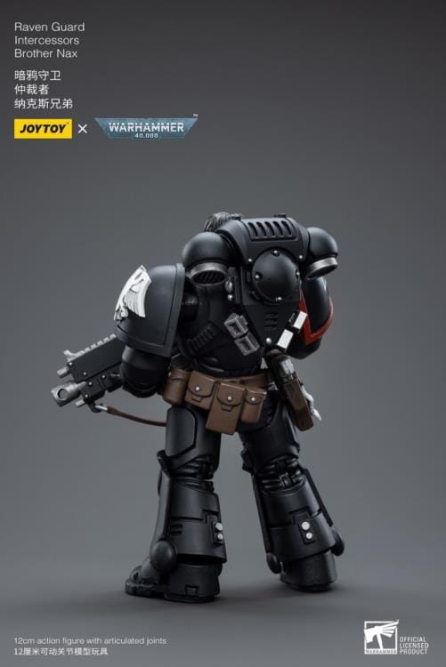 Warhammer 40K Raven Guard Intercessors Brother Nax 1/18 Scale Figure (Reissue)