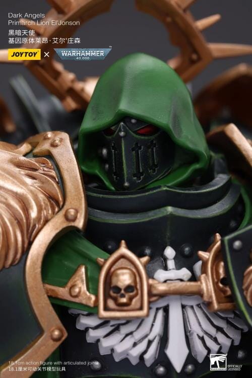 Warhammer 40k Dark Angels Primarch Lion El'Jonson 1/18 Scale Figure