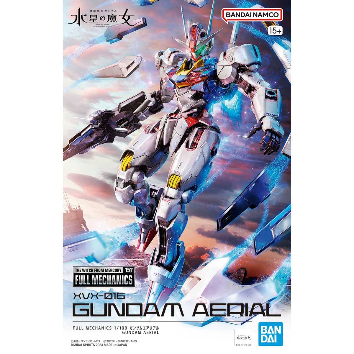 Mobile Suit Gundam The Witch from Mercury Full Mechanics 1/100 Gundam Aerial