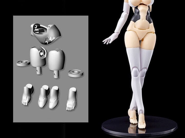 Megami Device M.S.G. 02 Bottom Set Skin Color A Model Kit