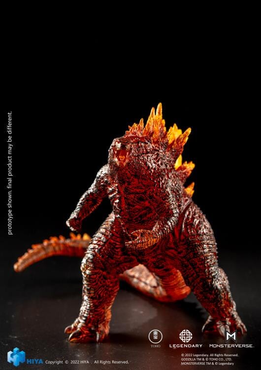 Godzilla King of the Monsters Stylist Series Burning Godzilla Exclusive Figure