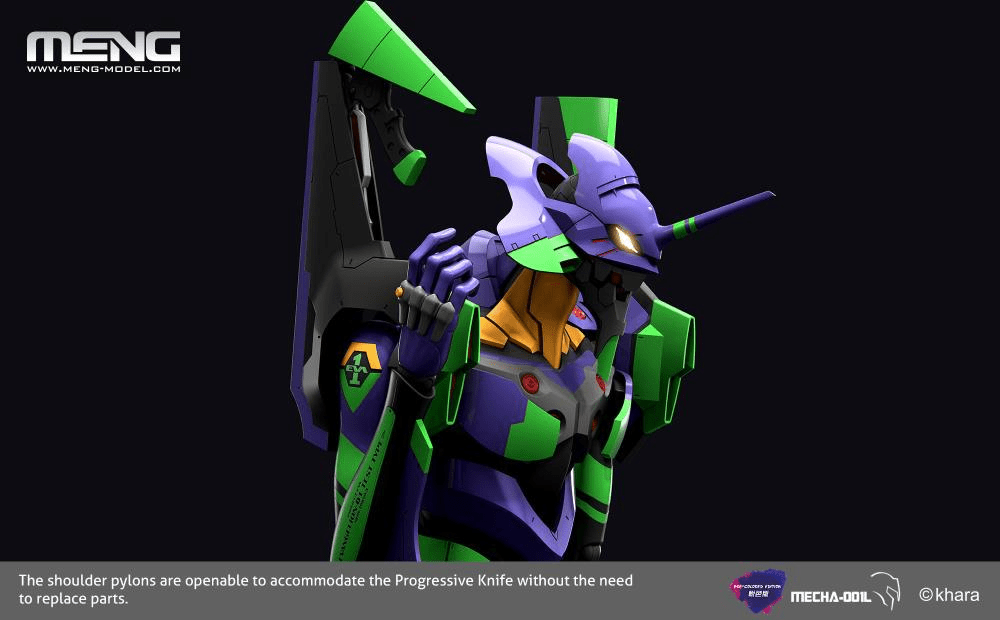 Rebuild of Evangelion EVA Unit-01 Model Kit