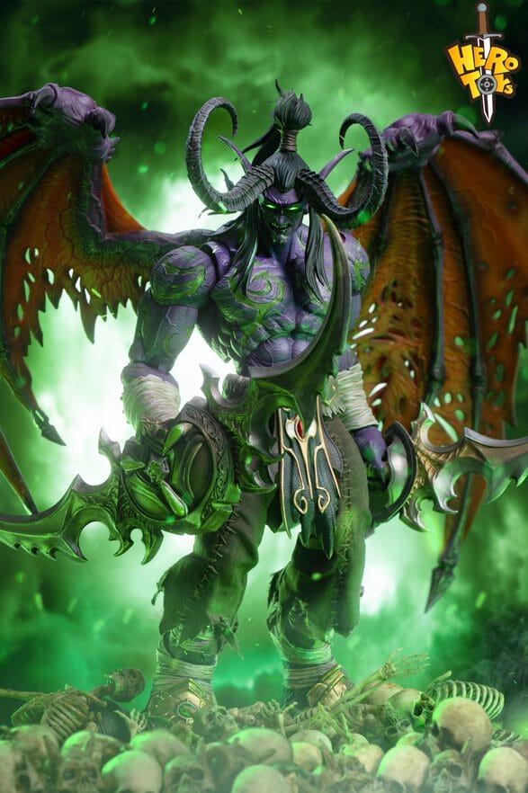 World of Warcraft Demon Hunter Illidan Stromrage Figure