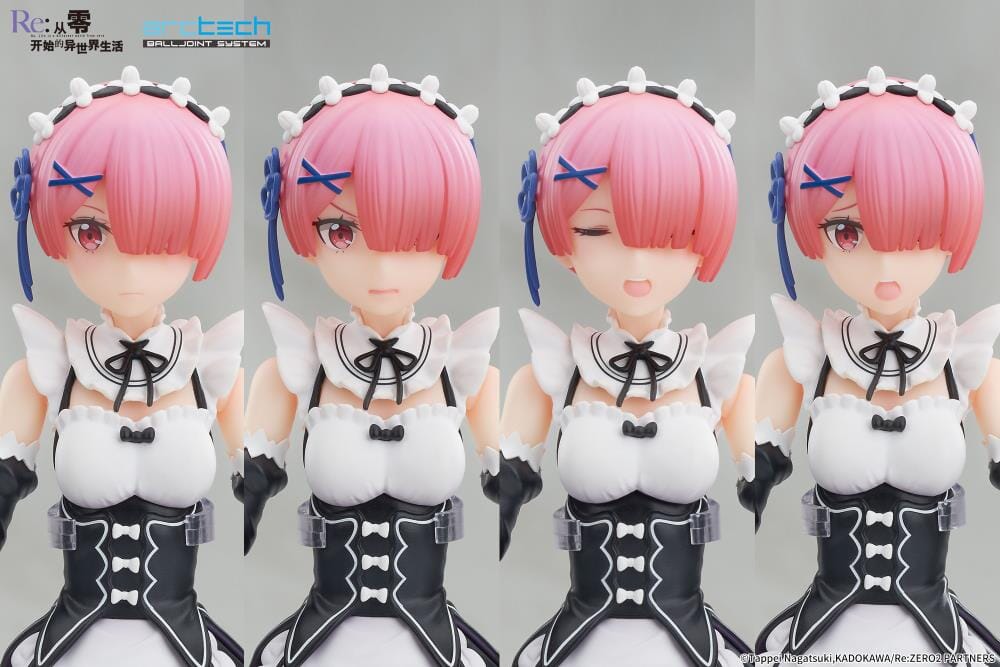 Re:Zero Starting Life in Another World Arctech Ram and Rem 1/8 Scale Figure Set