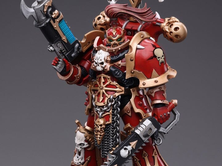 Warhammer 40K Chaos Space Marines Crimson Slaughter Brother Karvult 1/18 Scale Figure