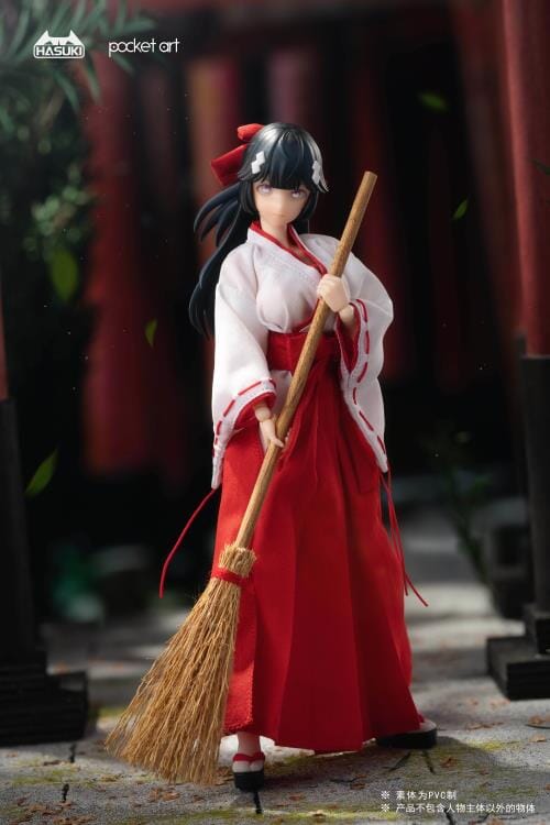 Pocket Art Series Exorcism Shrine Maiden Tsubaki 1/12 Scale Figure