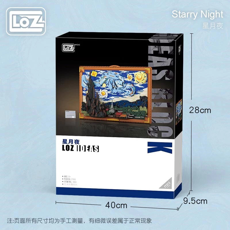 LOZ Famous Monuments 1066 Starry Night