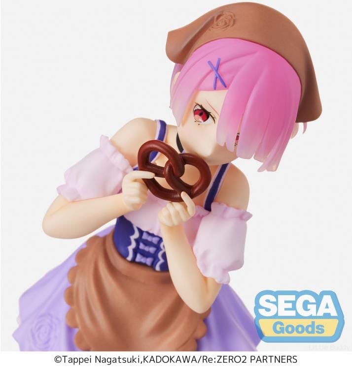 Re Zero Starting Life in Another World Ram (Oktoberfest Ver.) Super Premium Figure (Reissue)