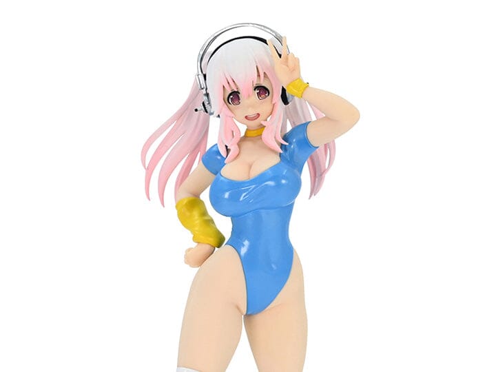 Nitroplus Super Sonico (1980's Blue Another Color Ver.) Concept Figure (Reissue)