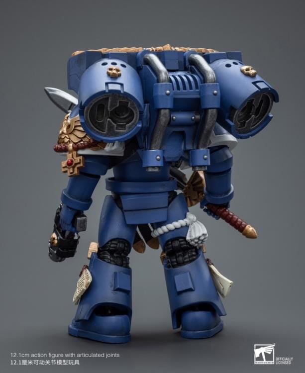 Warhammer 40k Ultramarines Vanguard Veteran Sergeant 1/18 Scale Figure