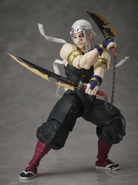 Demon Slayer Kimetsu no Yaiba Buzzmod. Tengen Uzui 1/12 Scale Figure