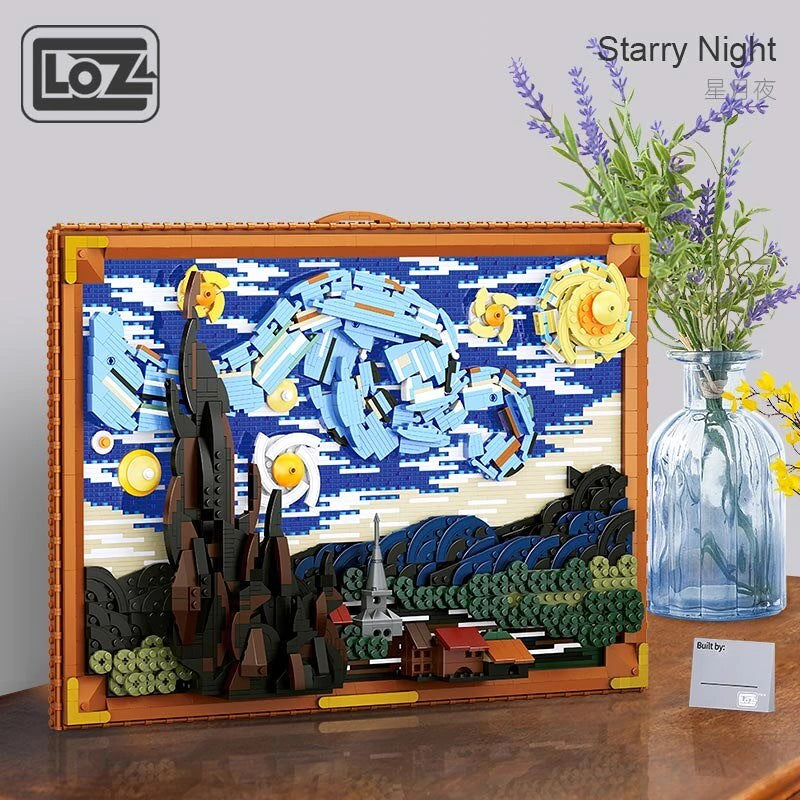 LOZ Famous Monuments 1066 Starry Night