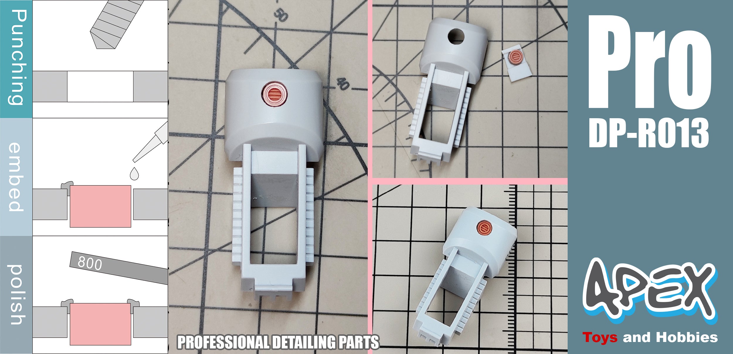 Apex Detailing Parts DP-R013 Detail Minus Molds