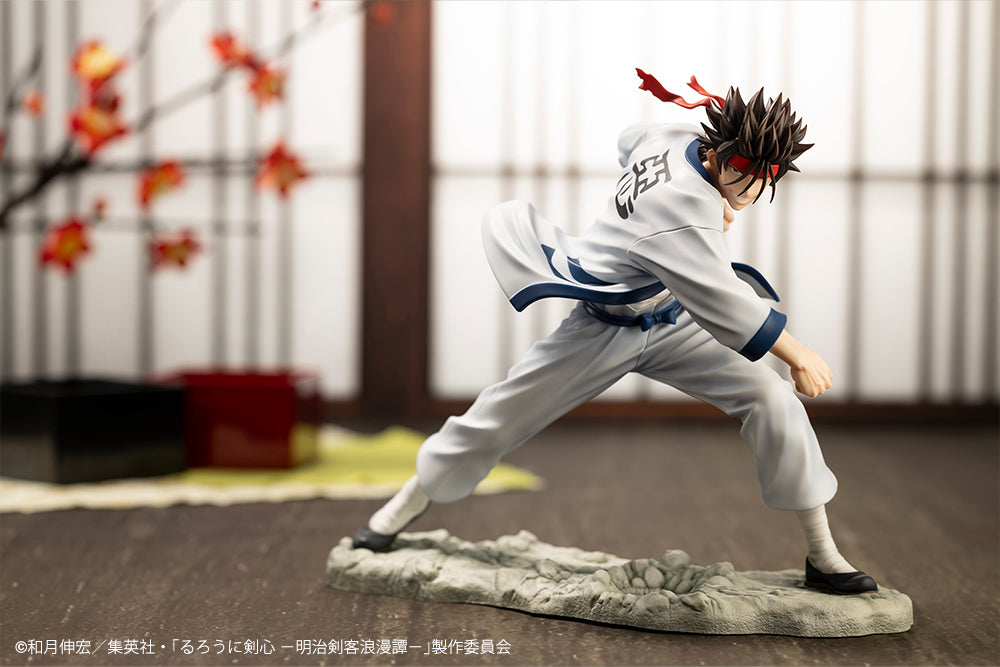 Rurouni Kenshin Meiji Swordsman Romantic Story ArtFX J Sanosuke Sagara 1/8 Scale Figure