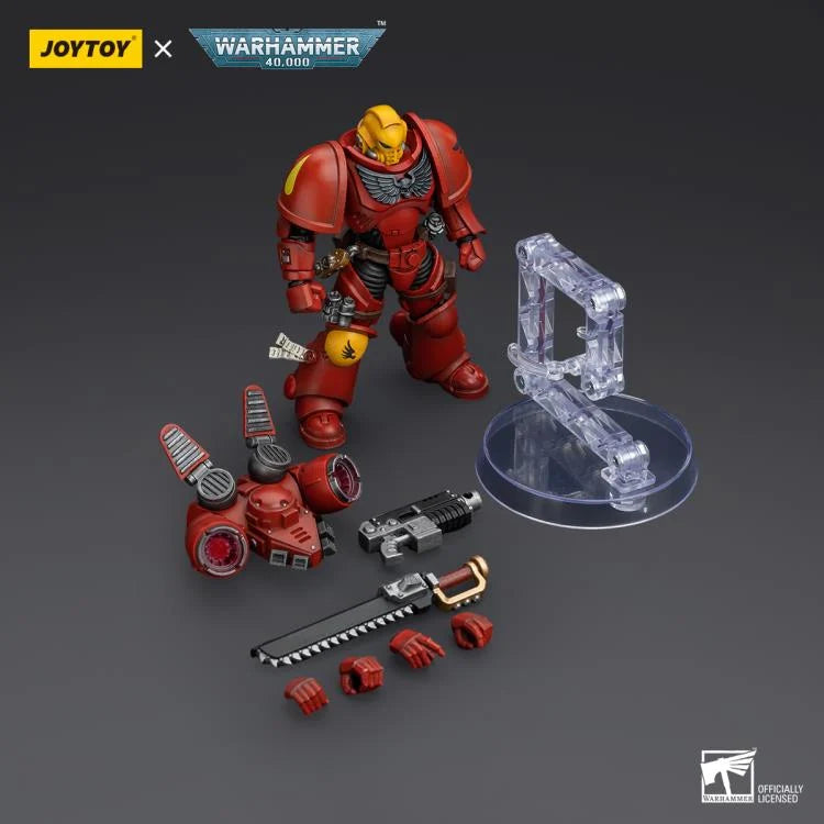 Warhammer 40K Blood Angels Intercessor with Jump Pack (Ver. 1) 1/18 Scale Action Figure