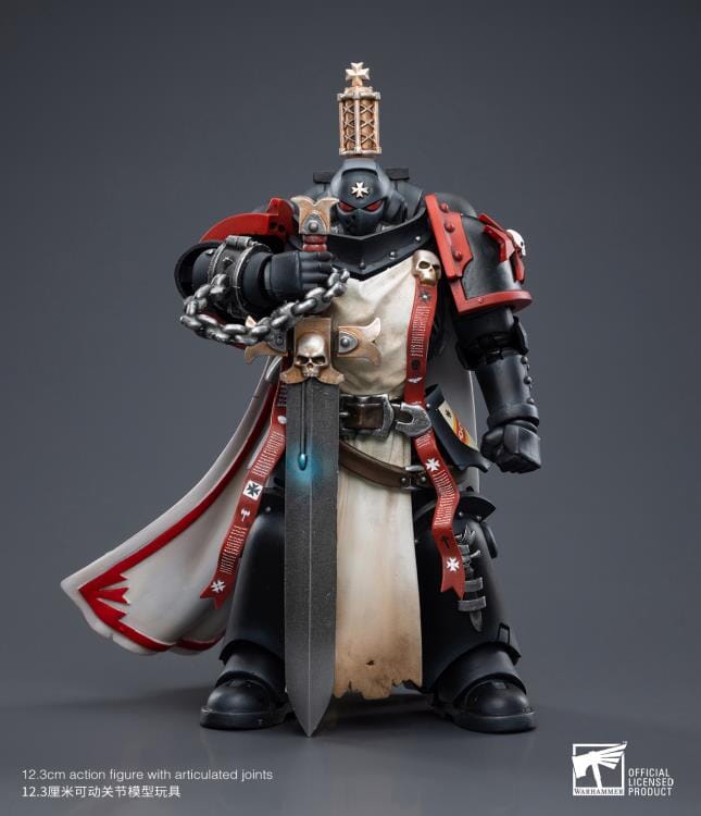 Warhammer 40K Black Templars Primaris Sword Brethren Eberwulf 1/18 Scale Figure