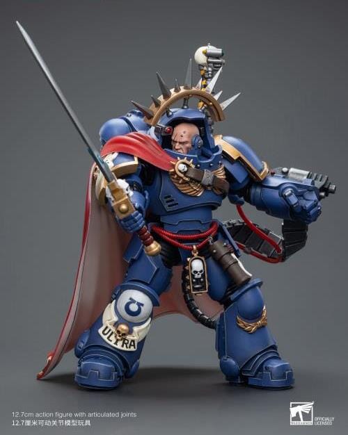 Warhammer 40k Ultramarines Captain in Gravis Armour 1/18 Scale Figure