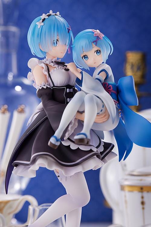 Re Zero Starting Life in Another World Rem & Childhood Rem 1/7 Scale Figure