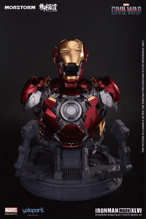 Captain America: Civil War Iron Man Mark 46 Bust Model Kit