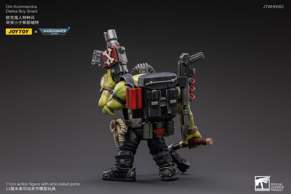 Warhammer 40K Ork Kommandos Dakka Boy Snarit 1/18 Scale Figure