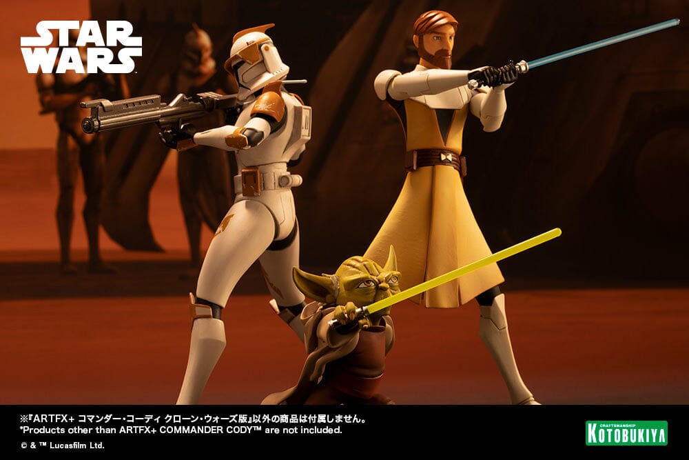 Star Wars The Clone Wars ArtFX+ Commander Cody Statue