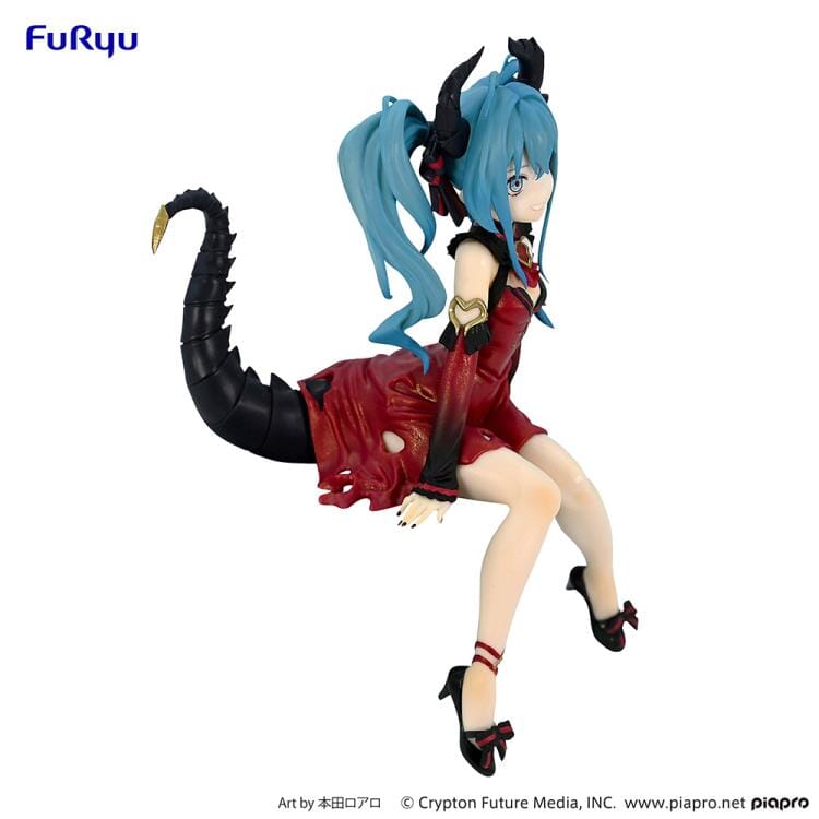 Vocaloid Hatsune Miku (Villain Color Red Variation Ver.) Noodle Stopper Figure