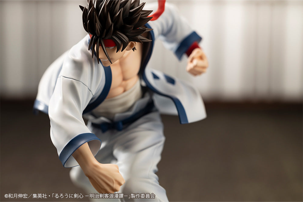 Rurouni Kenshin Meiji Swordsman Romantic Story ArtFX J Sanosuke Sagara 1/8 Scale Figure